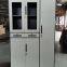 storage file cabinet and steel locker combination group structure dark gray and white color