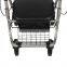 Light weight high quality aluminum construction four flexible wheels brake rollator walker for seniors
