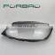 PORBAO car parts black border headlight glass lens cover for golf 7 (14-17 year)