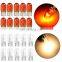 High brightest auto lighting 12v 3w multi color park light bulb light source instrument lamp car led  t10 halogen bulbs