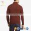 Men half zipper pullover 100% cashmere knitted sweater