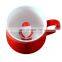 Creative Christmas ceramic 3D cute three-dimensional animal coffee cup mug