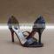 ladies fancy heel shoes with T-type strap sandals