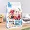 Pet treat package bag with zip lock Dog food stand up pouch foil bag