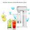 Latest Automatic Pressure Relief Design Fizz Soda Water Glass Fruit Infuser Water Bottle