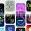 Monitor PK P8 P8PLUS P9 Y20 P22 S38 Fitness Tracker Heart Rate Monitor 1.69 Inch Big Touch Screen Smart Watch for Men Women Kids