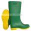 Cheap Green PVC Working Rain Boots