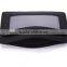 Leather Gift Genuine Pebble Leather Men and Women Card Purse Credit Card Holder with window