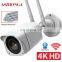 8MP Wireless Wifi Security IP Camera CCTV Night Vision Outdoor Home Surveillance Cam Two-way Audio IR Night Vision CamHipro