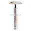 Hot Selling Private Label Body and Face Shave Rose Gold Double Edge Women Safety Shaving Razor
