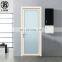 Building Material Aluminum Toilet/Bathroom Door with Tempered Glass/Frosted/Obscure Glazed/Casement/Swing Doors