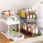 Hot Sale 2 Tier Multi-Purpose Bathroom Organizer Kitchen Sink Organiser Rack Under Sliding Cabinet Basket With Slide Drawer