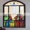 Custom Texture Architectural Church Windows Transparent Tiffany Stained Glass Panels Wholesale Decoration Art Glass