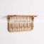 New Arrival Rattan Wall Hook Clothing hangers Cane Wicker Clothing Entryway Hanger Organizer Vietnam Supplier