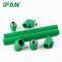 Ifan 20mm 30mm Customized PPR Plastic Green Pipe for Chilled Water System