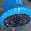 Heat resistant sidewall conveyor belt