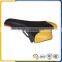 Top leather bicycly saddle