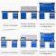 wholesale Heavy Duty Worktable Workshop With 3 Drawers Led Light With Shelf-board