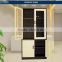 Multiple Function Office Filing Cabinet Ergonomic Steel Srorage File Cabinets With Glass Door