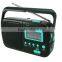 Best Seller Turquoise Portable AM FM Digital Clock Radio