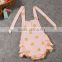 Brand Children Clothing Wholesale XZ 6147 Summer New Style Girl Three Color Straps Dot Golden Fart Skirt