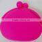Wholesale Silicone rubber squeeze coin purse