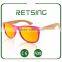 Plastic frame Bamboo arms sunglasses handmade, bamboo eyewear, bamboo sunglasses China