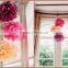 Home Decoration Flower Colorful Tissue Paper flower