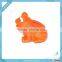 orange clolor pvc frog toy ,Vinyl animal toy