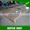 Clear Cast Acrylic Sheet with rounded corner