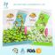 custom logo printing new products organic beverage packaging spout packaging