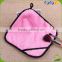 100% microfiber soft square makeup cleaning cloth