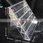 High grade clear acrylic cosmetic display