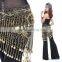 Belly Dance Gold Coins Belt ,BellyQueen