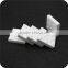 high heat resistance ceramic plate square alumina ceramic dimple tiles for conveyor system