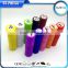 Business gift 2200mah portable power bank silicone cover