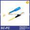 HUIYUAN LOW PRICE SC-FC SM SINGLE CORE sc patch cord