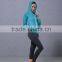 Women Thin Slim Fit Zipper Pullover Light Weight Fitness Active Athletic Workout Running Hoodie Wholesale