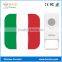Smart Home Flag Printing Cordless Doorbell Chime with Solar Push Button