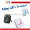 Realtime GSM Mini Portable GPRS Tracking SOS GPS Tracker With black/blue/pink colors