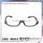 Pattern and colour combination with diamond shape curving design ce optical frame