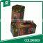 RECYCLED MATERIAL CORRUGATED COLOR BOXES FOR PACKING BEVERAGE