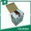 CUSTOM MADE ACCEPT CORRUAGTED COLOFUL BOXES FOR RIDE DRIVING PACKAGING