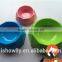 New arrival pet diamond slice surface bowl feed bowl PP material