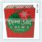 2015 wholesale Christmas gift hot stamp paper bag