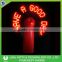 New Mini Cooling Flashing Led Messages Fan Handle Fan With Logo For Kids