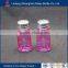 Sauce use and screw cap glass spice jar