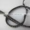 Leather braided beads multi loop long bracelet Top level hotsell man leather peace bracelet with magnetic steel clasp