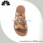 2016 outdoor men slippers new design lastest fashion pu injection summer