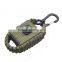 2016 most popular Key Chain Type Paracord Grenade as Survival Kit